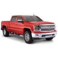 thumbnail image 3 of Ikon Motorsports Compatible with 14-18 Chevy Silverado 1500 Pocket Style Fender Flares Textured Black ABS, 3 of 5