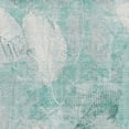 thumbnail image 3 of HomeRoots 622774 5 x 8 ft. Teal, Blue & Ivory Floral Washable Transitional Indoor & Outdoor Rectangle Area Rug, 3 of 9