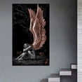 thumbnail image 4 of JJKBVCLO PVC Be Self- Wall Sitting Wall Removed Angel Can Sticker Sticker Wall Sticker, 4 of 9