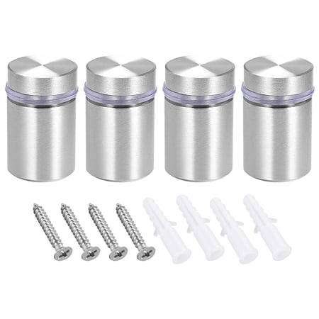 Glass Standoff Mount Solid Stainless Steel Wall Standoff Holder 18mmx28mm 4pcs Walmart Canada