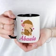 thumbnail image 3 of CafePress - Abuela Monkeys Gift Mug - 11 oz Ceramic Mug - Novelty Coffee Tea Cup, 3 of 3