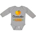 thumbnail image 3 of Inktastic Clearwater Florida Orange in Heart Boys or Girls Long Sleeve Baby Bodysuit, 3 of 5