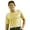 Pineapple, variant on Monterey Club Men's Performance Jersey Solid Golf Polo Shirt #1045