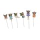 thumbnail image 4 of 6x figuras de duendes en miniatura, letreros de jardín escultura escultura de pequeñas estatuas de ángeles accesorios para jardín de hadas para, 4 of 8