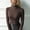 hwj# Coffee527, variant on Huowey Women Tops Tshirts Long Sleeve High Neck Solid Color Tight Casual Warm T Shirt German Base Layer Slim Fit Fashionable Cozy Summer Fall Stretchy Tshirts Vacation Holiday Dailywear,Beige,L