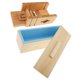 thumbnail image 1 of Jabón Rectangur Flexible De Silicona Caja De Jabón De Caja De De Ambre De Corte De Ambre Soledad Molde de jabón Molde de silicona, 1 of 10