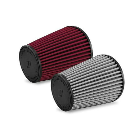 Mishimoto Performance Air Filter, 2.75in Inlet, 5in Filter Length, Red