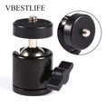 thumbnail image 3 of Peahefy Ballhead Stands Bracket, Black Ball Head Rotatable Portable VBESTLIFE Firm For Photography For Most DSLR For Video For Lamp, 3 of 8