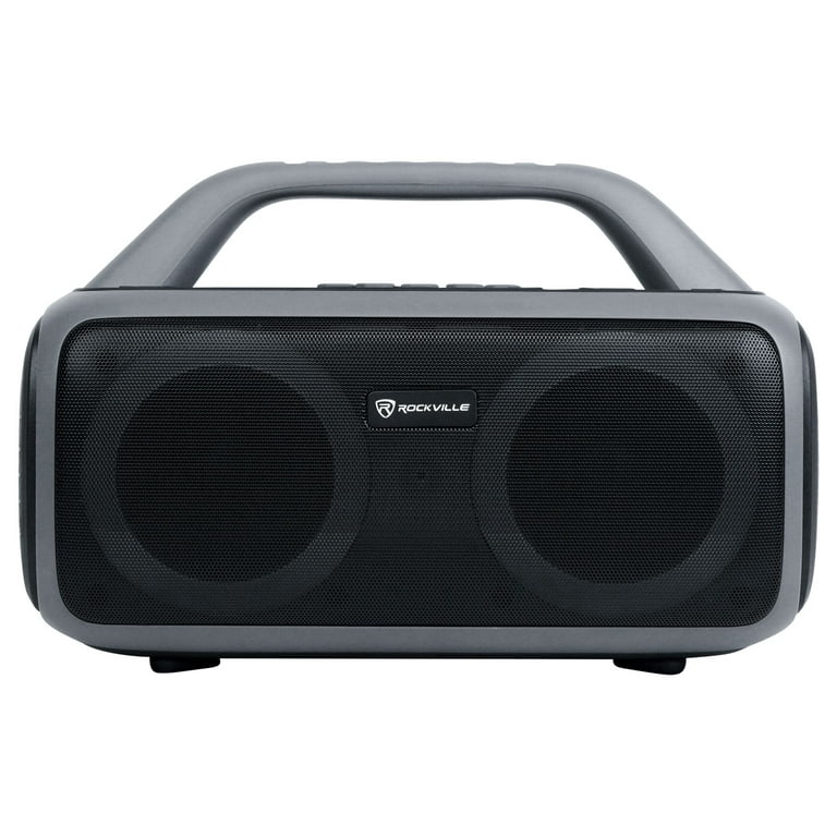 Rockville RPB50 Large and Loud Portable Bluetooth Speaker with LED Long Battery