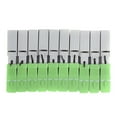thumbnail image 2 of Optical Fibre Connector, Fiber Optic Adapter, Excellent Durability 10Pcs V-Shaped Metal Cavity Metropolitan Area  For CATV Telecommunications, 2 of 8