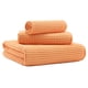 thumbnail image 1 of Juego de toallas de baño de microfibra con forma de gofre MICROFI de 3 piezas, 1 of 6