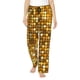 thumbnail image 1 of Balery Bright Shiny Golden Pantalones de pijama para mujer, pijamas ultraligeros, pantalones de estar por casa-3X-Large, 1 of 6