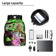 thumbnail image 5 of Courage the Cowardly Dog Anime Backpack Cartoon Travel Bags 3D Printed Casual Daypacks Multipurpose Backpacks, 5 of 7