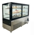 thumbnail image 3 of NSF 71 in Commercial Bakery Cake Display Refrigerator, 22.2 cu.ft  Large Refrigerated Pastry & Dessert Showcase, Glass Merchandiser with LED Lighting, Stainless Steel, 115V, 3 of 7