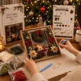 thumbnail image 5 of Secfreeship Christmas Punch Needle Kit with 3D Effect, DIY Stitching Craft Set for Beginners, Cozy Holiday Project for Home Decor and Display, 5 of 5