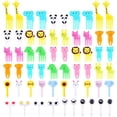 thumbnail image 1 of Creative Animal Food Picks, Cute Cartoon Shapes Reusable Lunch Picks, Food Grade Plastic for Picky Eaters Bento Box Accessories, Kids Lunch Non-Toxic Easy to Clean, 1 of 5