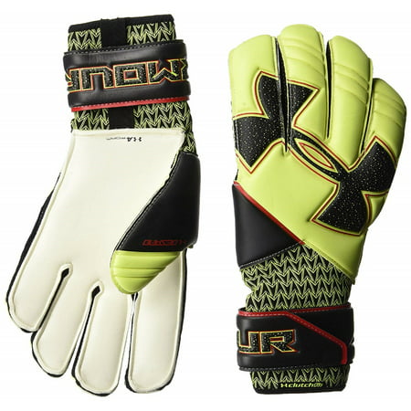 Under Armour Men's Desafio Pro Soccer Gloves, High-Vis Yellow/Black,