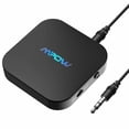 thumbnail image 2 of Mpow Wireless Bluetooth Transmitter, Bluetooth 5.0 Adapter with aptX Low Latency, Wireless 3.5mm Audio Adapter with 50ft (15m) Range, Dual-link for TV, PC, CD Player, 2 of 8