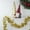 Gold, variant on 50' x 4" Red Wide Cut Christmas Tinsel Garland - Unlit