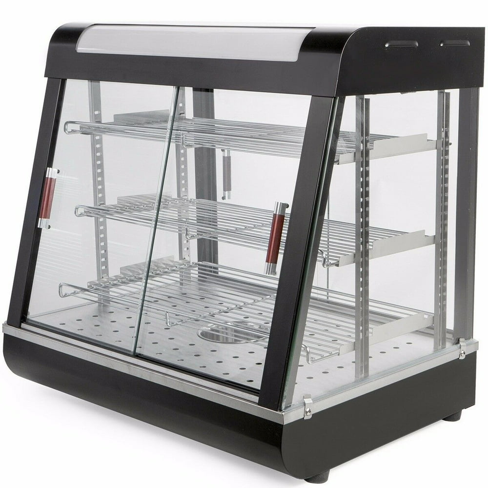 Ensue 1500W Commercial Countertop Hot Food Warmer Display Case for
