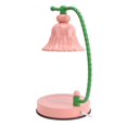 thumbnail image 2 of Candle Warmer Lamp Dimmable with 2 Bulbs Pink Candles Melter Light for Home Decorative 110240V EU Plug 220V Light Source, 2 of 5