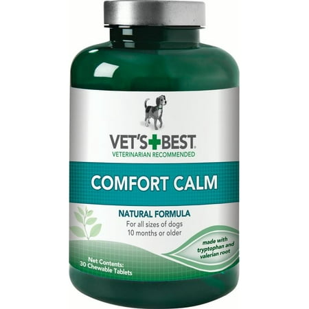 Vet's Best Comfort Calm Calming Dog Supplements, 30 Chewable