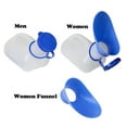 thumbnail image 2 of Teissuly Urinals for Men 1000ml with Glow in The Dark Spill Proof Pop Cap Lid, Plastic Pee Bottles for Men,Pee Container Men, Portable Urinal for Car, Elderly & Incontinence And Children, 2 of 4