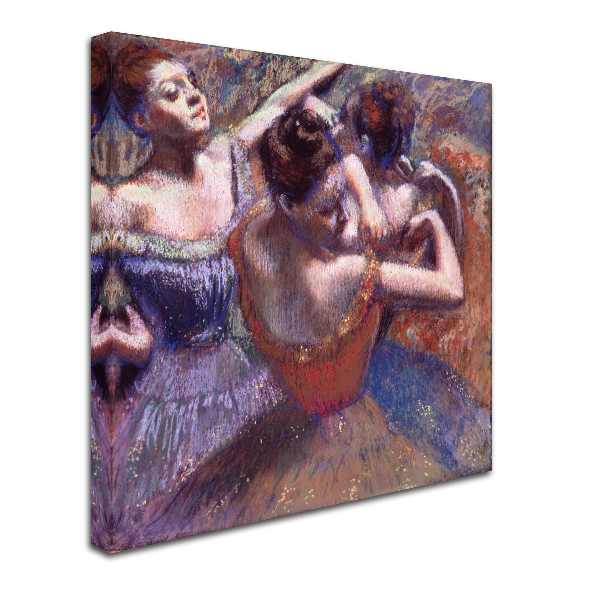 Trademark Fine Art 'Dancers' Canvas Art by Degas