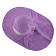 thumbnail image 5 of Home Prefer Outdoor UPF50+ Sun Hat Wide Brim Mesh Fishing Hat with Neck Flap Beach Hat Large Brim Safari Hat, 5 of 6
