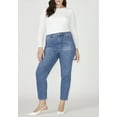 thumbnail image 4 of ELOQUII Women's Plus Size The Leigh Super Stretch Slim Leg Jean, 4 of 6