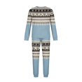 thumbnail image 5 of Lvotionpl Match Family Christmas Pjs, Matching Christmas Pajamas Long Sleeve Top & Pants Set Matching Holiday Family Pajama Xmas Sets, 5 of 6