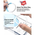 thumbnail image 2 of KALAPOP Magnetic Wireless Charging Magsafe Ring-6 PCS,Ultra-Thin(0.4mm) Magsafe Sticker, Compatible with iPhone 16/15/14/13 Series,Samsung Galaxy,Google Pixel Series,Magsafe Accessories-3Black&3Silver, 2 of 5