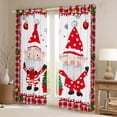 thumbnail image 2 of jejeloiu Cute Father Christmas Black Out Curtains,Merry Xmas Curtains Pack of 2 (42x63 Each),Happy New Year Bedroom Curtains For Girls Boys,Reathable Home Decor, 2 of 6