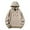 Khaki, variant on XuJwPNcy Men's Hoodie Quarter Zip Pullover Solid Color Hoodies Casual Long Sleeve Athletic Hooded Drawstring Sweatshirt for Men(White,X-Large)