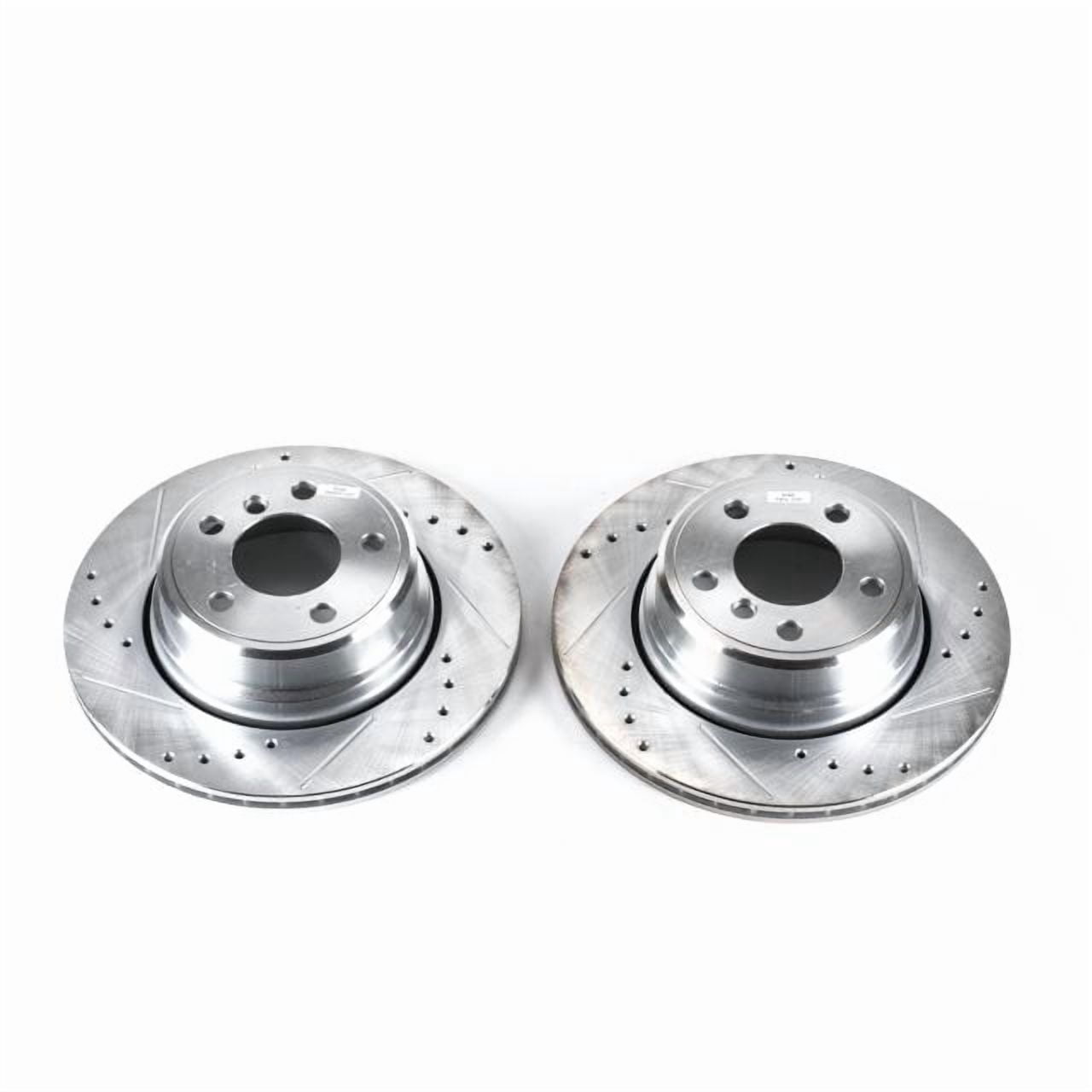 Power Stop EBR668XPR Evolution Drilled & Slotted Rotors -Rear