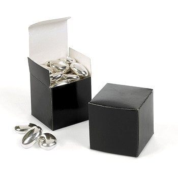 Black Gift Boxes - 2&Amp;Quot; X 2&Amp;Quot; - 12 Count - Walmart.com