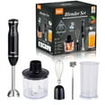 thumbnail image 1 of Hand Blenders, 5 in 1 Hand Blender, 800W Soup Blender with , 500ml Chopper and 600ml Blender BPA Free, 1 of 5