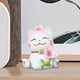 thumbnail image 4 of Estatua de gato de la , estatua de gato Sakura, escultura de gato, decoración del salpicadero del coche, estatua de , estatua de gato de Estilo C, 4 of 8