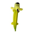 thumbnail image 4 of Multipet Smiling Loofa Dog, Plush & Latex Banana Dog Toy, 4 of 9