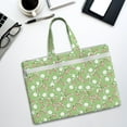 thumbnail image 6 of Kdxio Cute Frog2 File Tote Document Bag Business Briefcase Bag Document Organizer Tote Briefcase for Letter A4 Files Business Teacher Office Bag, 6 of 8