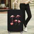 thumbnail image 1 of Luggage Cover Stretch Fabric Suitcase Protector Cover Baggage Dust Case Suitable for18-32 Inch Suitcase Case Travel Organizer 8flamingo042 S, 1 of 6