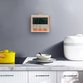 thumbnail image 7 of Multifunctional Digital Kitchen Timer | 24-Hour Count Up/Down with 4 Alarm Settings | Magnetic Back & Stand | LCD Display in English/Chinese | Portable for Cooking, Exercise & Classroom Use, 7 of 7