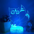 thumbnail image 2 of 3D LED Night Light Kirara Handmade 3D Illusion, 2 of 5