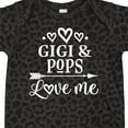 thumbnail image 4 of Inktastic Gigi and Pops Love Me Boys or Girls Baby Bodysuit, 4 of 5