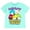 Turquoise, variant on Squishmallows Birthday Drop Shoulder T-Shirt Little Kid to Big Kid