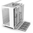 thumbnail image 4 of NZXT H9 Elite Premium Dual-Chamber RGB ATX Mid-Tower Computer Airflow Case, Matte White, 4 of 10