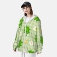 thumbnail image 5 of Kll St Patrick'S Day11 Print Men'S Women’s Upf 50+ Sun Protection Outdoor Hoodie Jacket Long Sleeve Fishing Hiking Performance Shirt- 3x-Large, 5 of 8