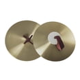 thumbnail image 4 of Crash Cymbals Paire d'Instruments de Musique pour Fête Professionnelle Percussion Instrument de Musique Spectacle Traditionnel 12 Pouces, 4 of 9