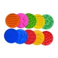 thumbnail image 2 of 10x tapetes sensoriales Strade Fareast Limited Círculos sensoriales 10 cm, 2 of 8