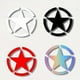 thumbnail image 2 of pieza de pegatinas de reacondicionamiento de estrella de cinco puntas del ejército, pegatinas de motocicleta para guardabarros de tanque de combustible, calcomanías creativas para casco de carreras a, 2 of 5